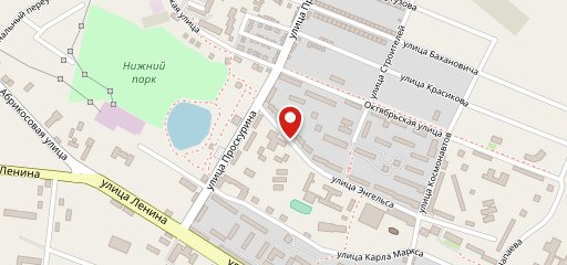 Город, Кафе на карте