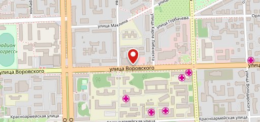 Город на карте
