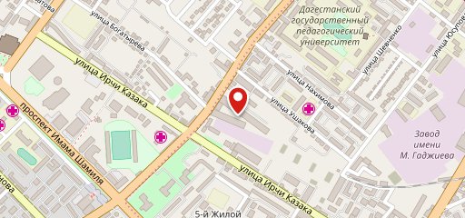Город М на карте