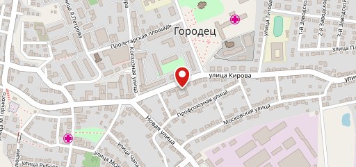 Городецкая Столовая № 2 на карте