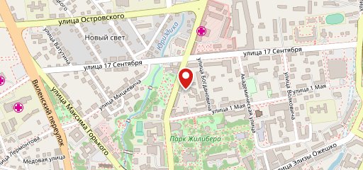 Городница кафе ЧТУП Триша на карте