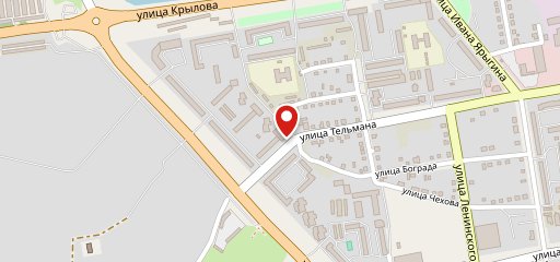 Городок на карте