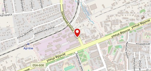 Городок на карте