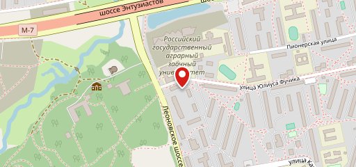 Городок на карте