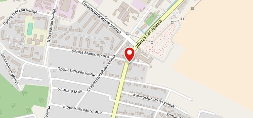 Городок на карте