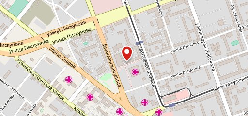 Городок на карте