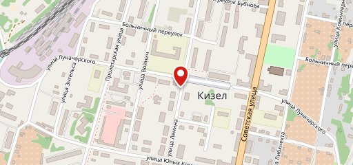 Городок на карте