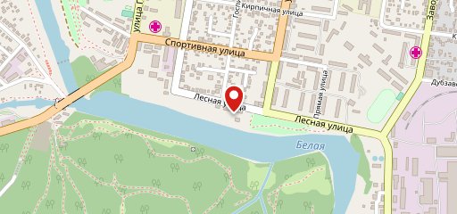 Городок на карте