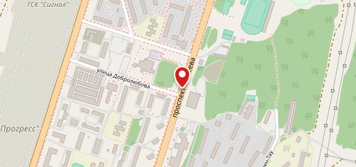 Городок на карте