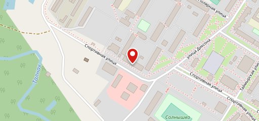 Городок на карте