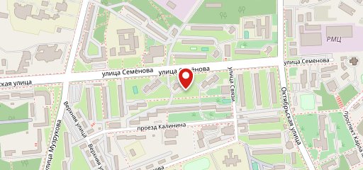 Городок на карте