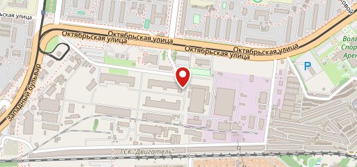 Городок на карте