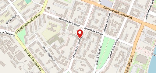 Городок на карте