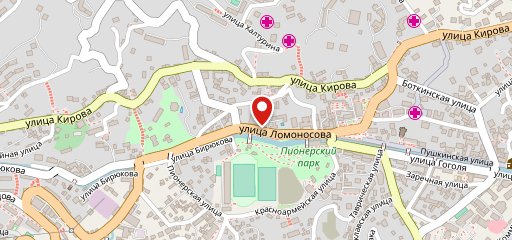 Городская баня на карте
