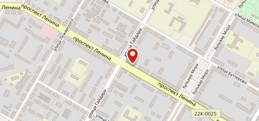 Городская булочная № 1 на карте