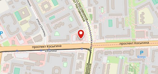 Городские кондитерские № 1 на карте