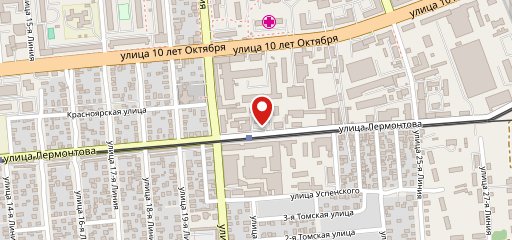 Городская на карте