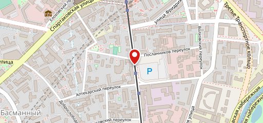 Городская пекарня на карте