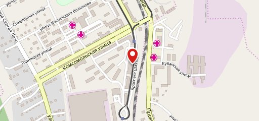 Городская столовая на карте