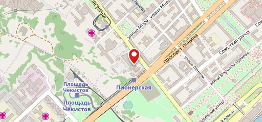 Городская Столовая на карте
