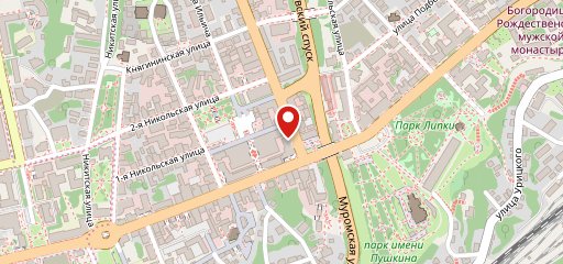 Городское кафе № 33 на карте