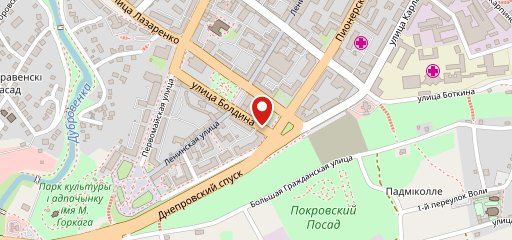 Буффет на карте