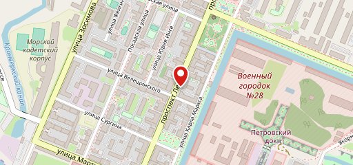 Городское Кафе «Кронштадтъ» на карте
