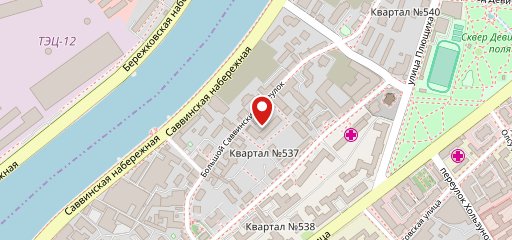 Огонёк на карте