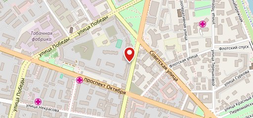 Дорожка на карте