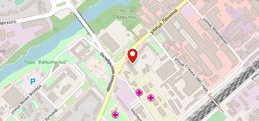 Городское на карте