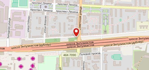 Городское Кафе на карте