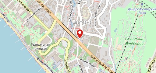 Городское кафе "Mimoza" на карте