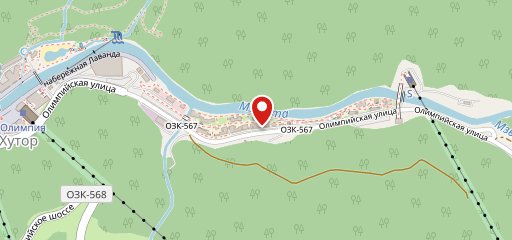 Горы Варенья на карте