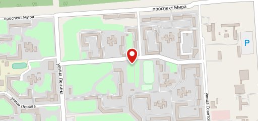 Кафе Горячая Пицца на карте