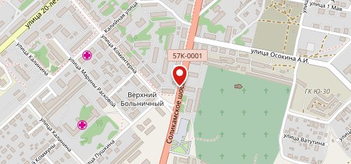 Горячая выпечка на карте