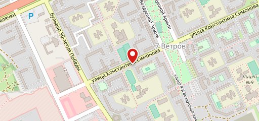 Горячая выпечка на карте