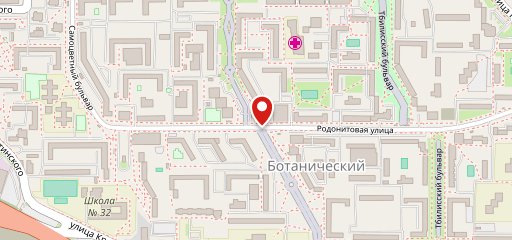 Хлебничная на карте