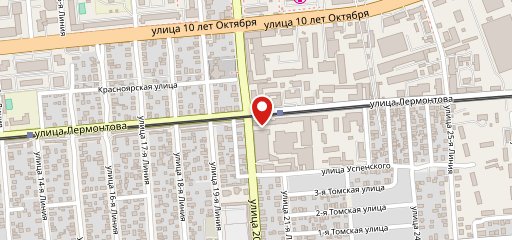 Горячее питание на карте