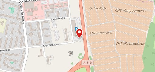 Горячее питание на карте