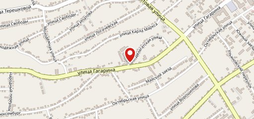 Горячий Хлеб на карте