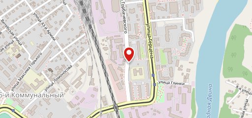 Каравай придвинья на карте