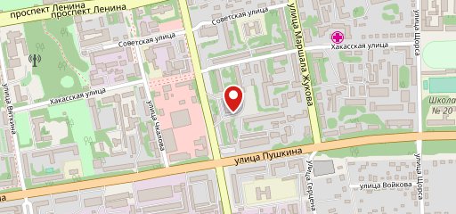 Горячий пончик на карте