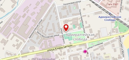 Горячие Слойки на карте