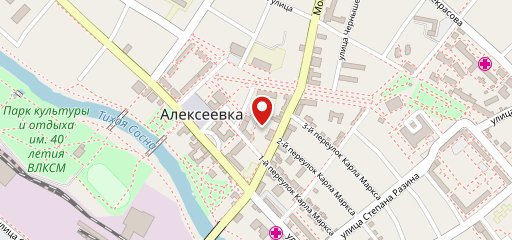 Горыныч на карте