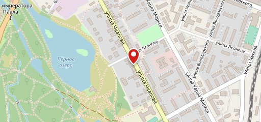 Гатчинский Крендель на карте