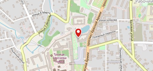 Гостевая изба на карте