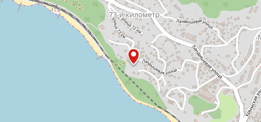 Гостевой дом Тай Мамайка Сочи с бассейном у моря и баня на карте