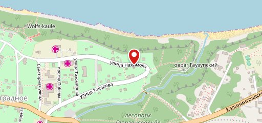 Высокий берег на карте