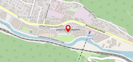 Гостидзе на карте