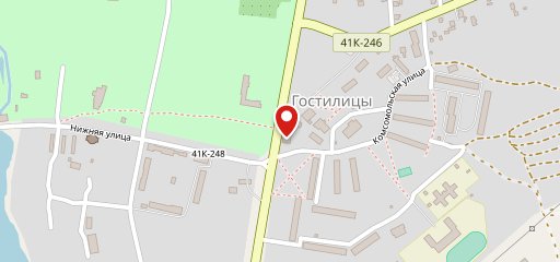 Гостилицкое на карте